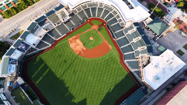 Commercial General Construction build of baseball stadium