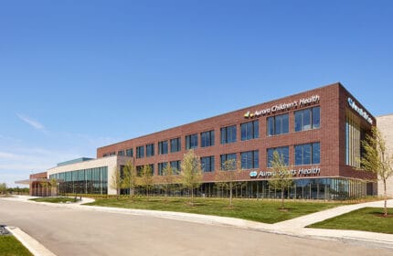 Aurora Medical Center Building Exterior - Aurora Children's Health and Aurora Sports Health