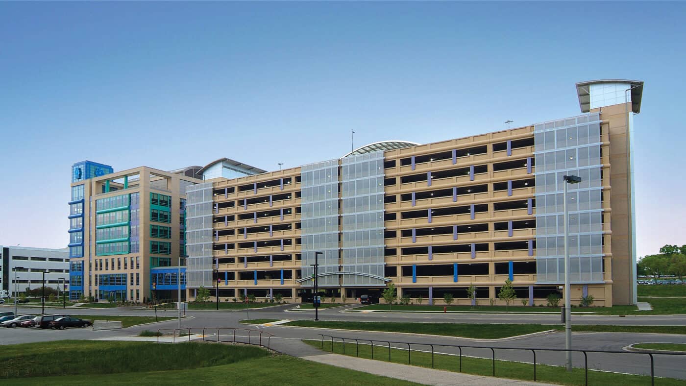 Children's Wisconsin - Corporate Center Exterior Site with Drive and Parking