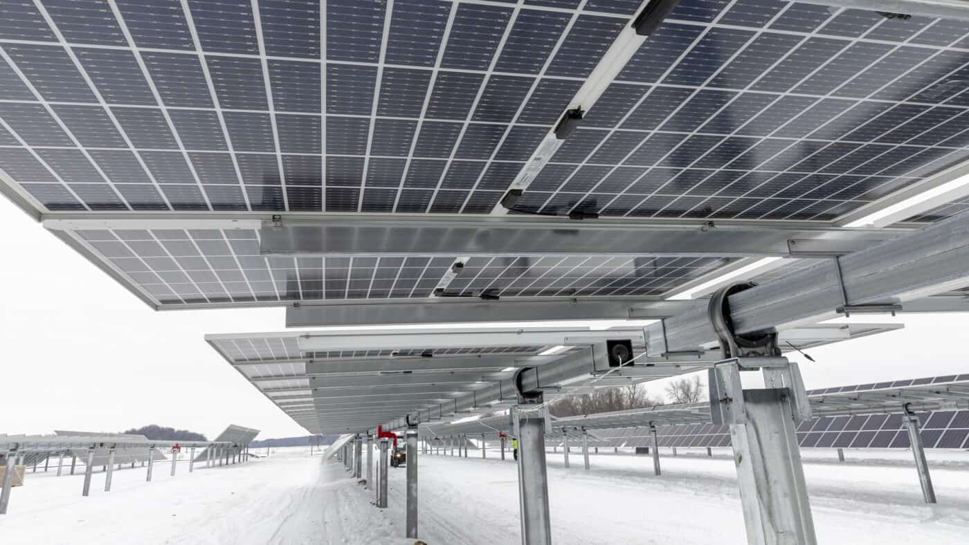 EDF Renewables - O'Brien Solar Farm Panels