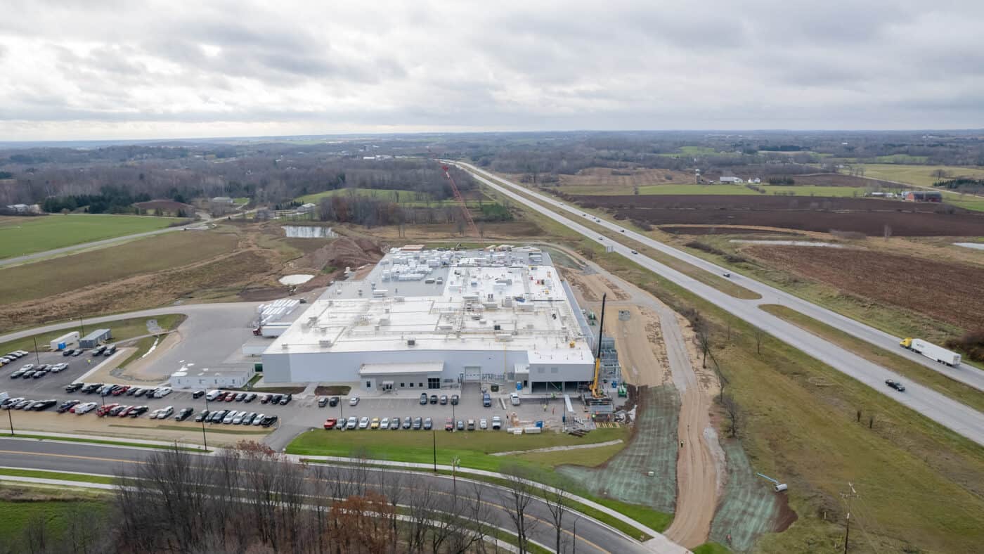 Salm Partners - Meat Processing Facility Aerial View