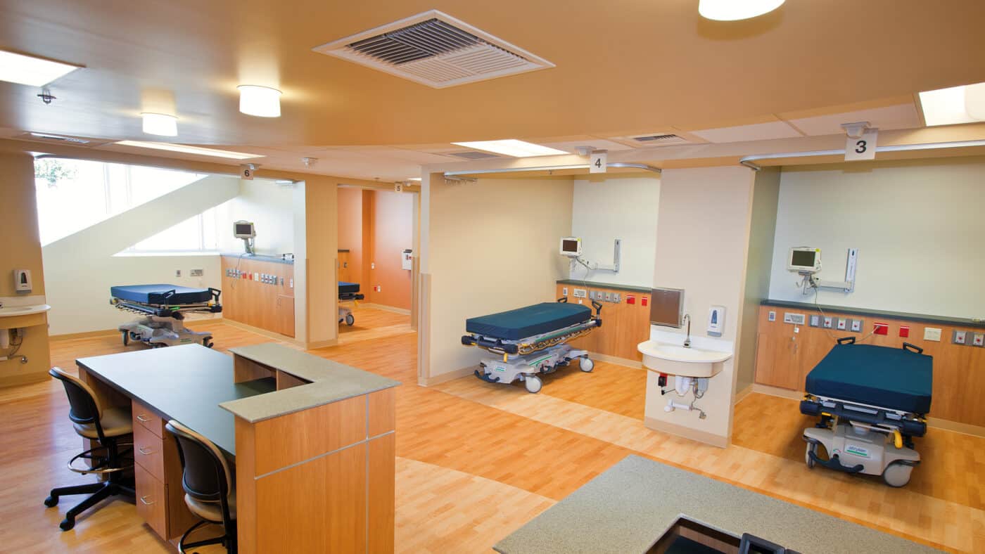 Sutter Health - Medical Office Building and Energy Center - Interior Rooms for Patient Care